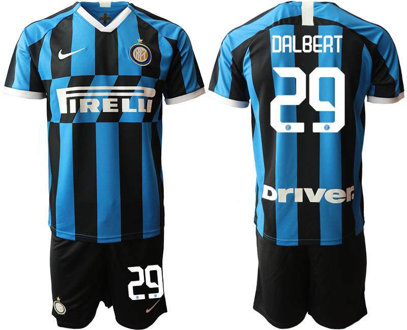2019-20 Inter Milan 29 DALBERT Home Soccer Jersey