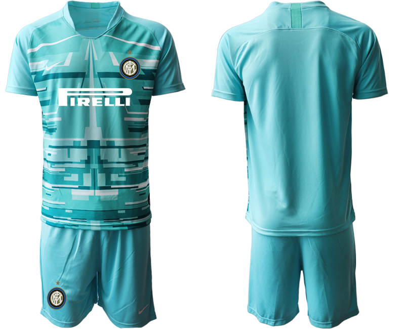 2019-20 Inter Milan Blue Goalkeeper Soccer Jersey
