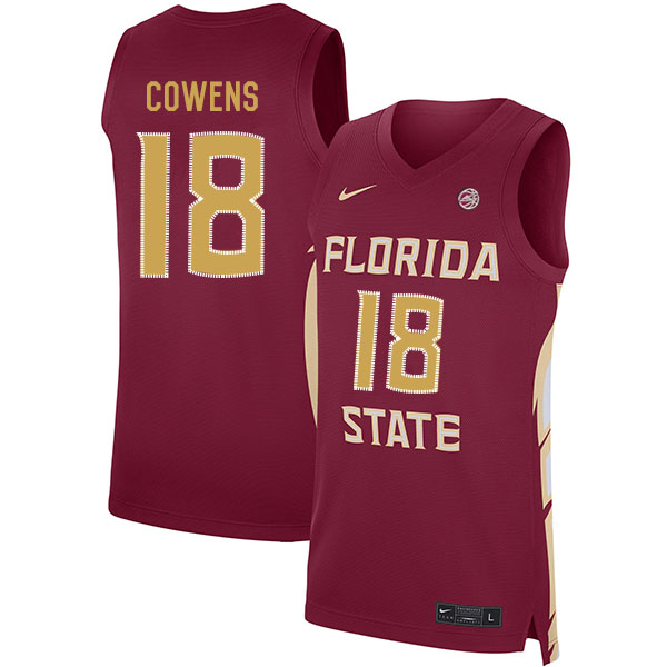 Florida State Seminoles 18 Dave Cowens Red Nike Basketball College Jersey - Click Image to Close