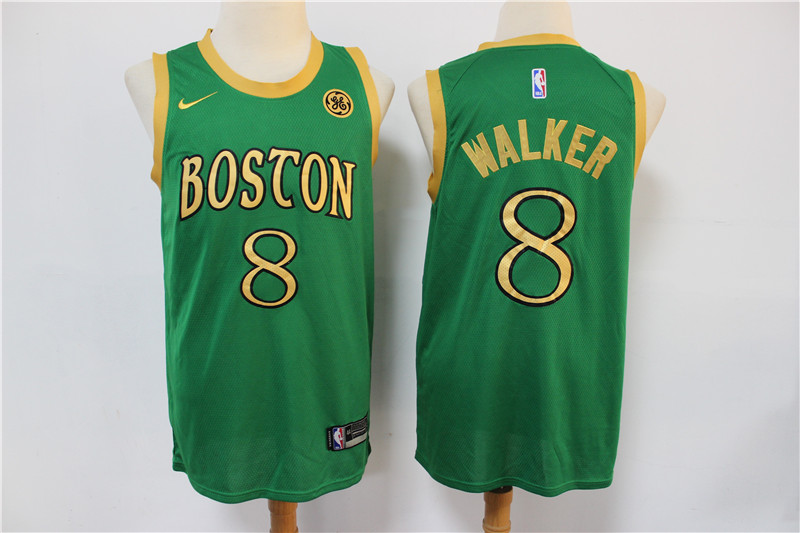 Celtics 8 Kemba Walker Green 2019-20 City Edition Swingman Jersey