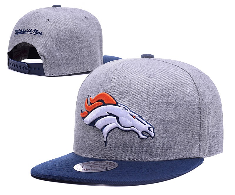 Broncos Fresh Logo Black Adjustable Hat LH