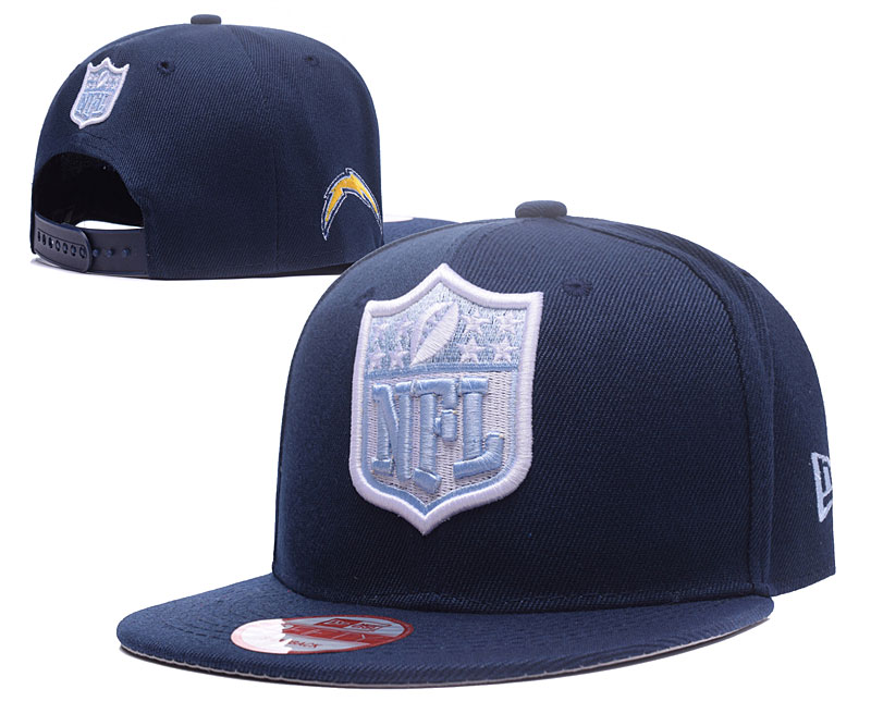 Chargers Team Logo Navy Adjustable Hat LH