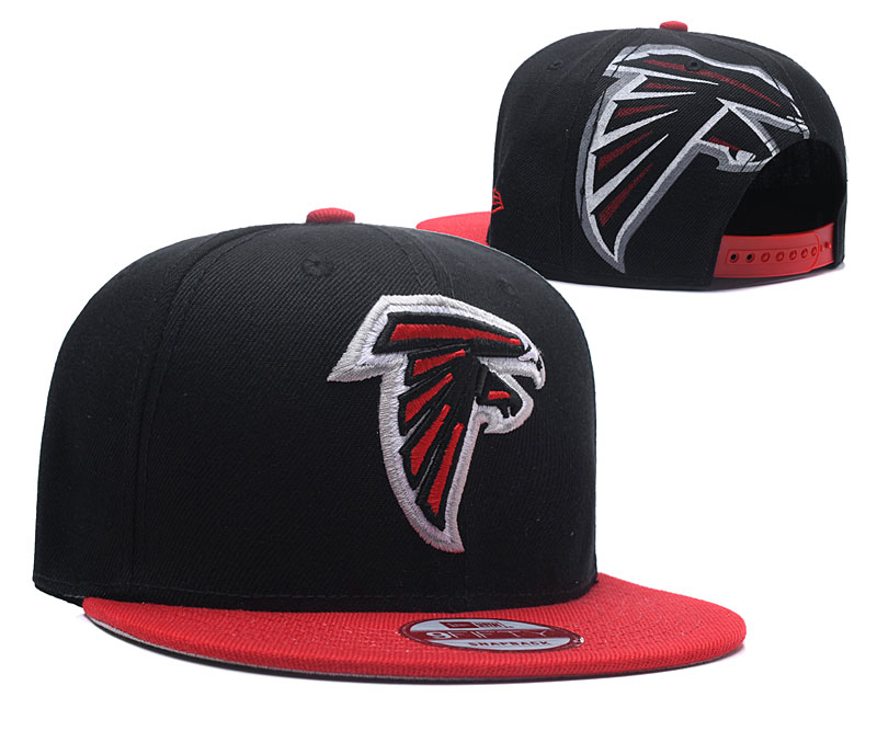 Falcons Fresh Big Logo Black Adjustable Hat LH