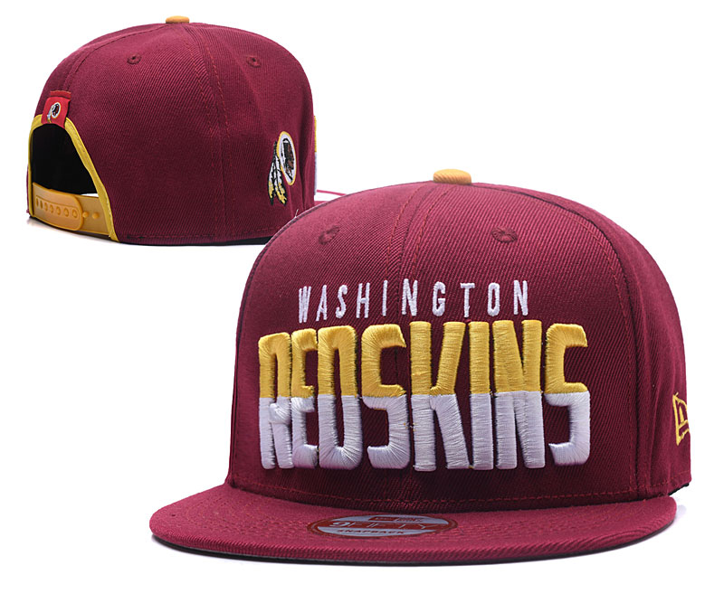 Redskins Fresh Logo Red Adjustable Hat LH