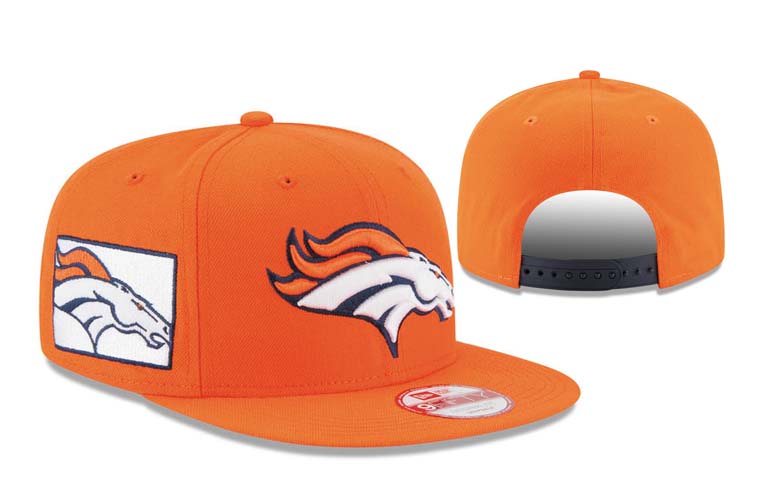 Broncos Navy Orange Adjustable Hat LT - Click Image to Close