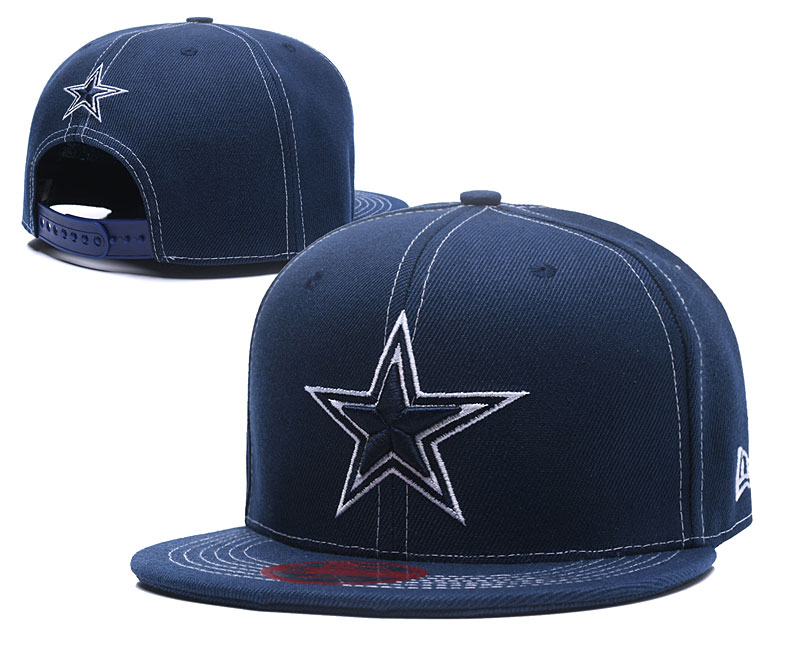 Cowboys Fresh Logo Blue Cloth Adjustable Hat LT