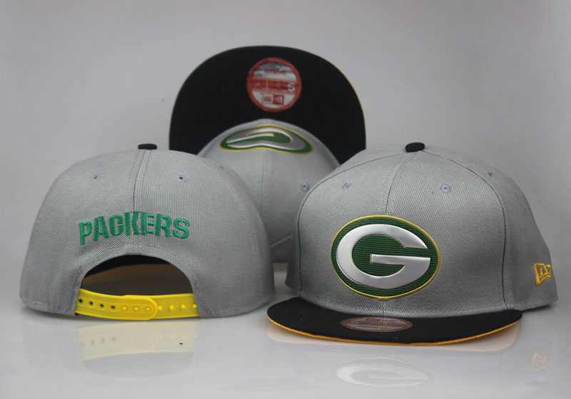 Packers Fresh Logo Gray Adjustable Hat LT