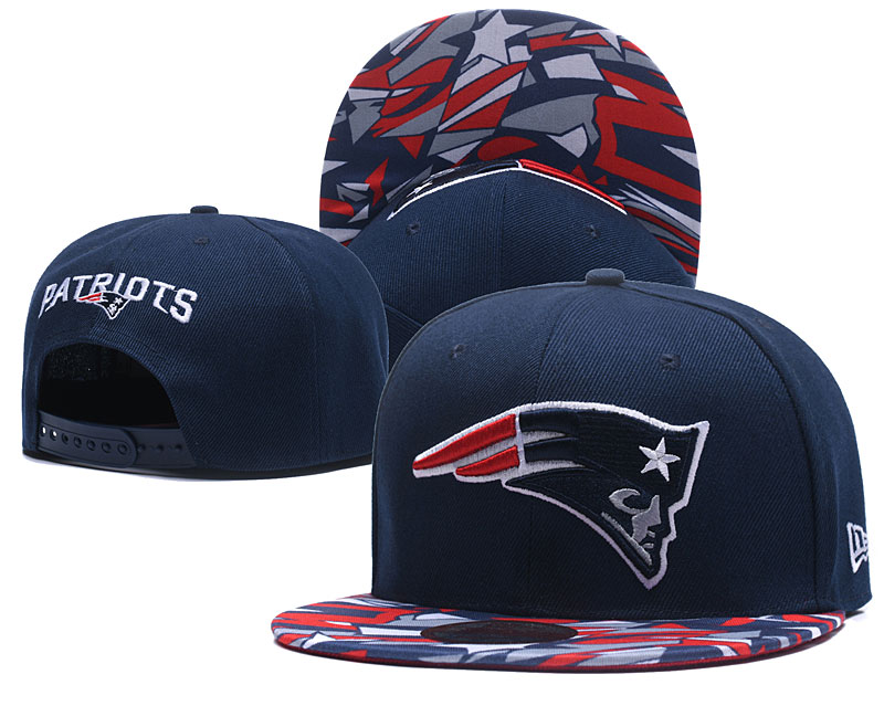 Patriots Pattern Logo Black Adjustable Hat LT