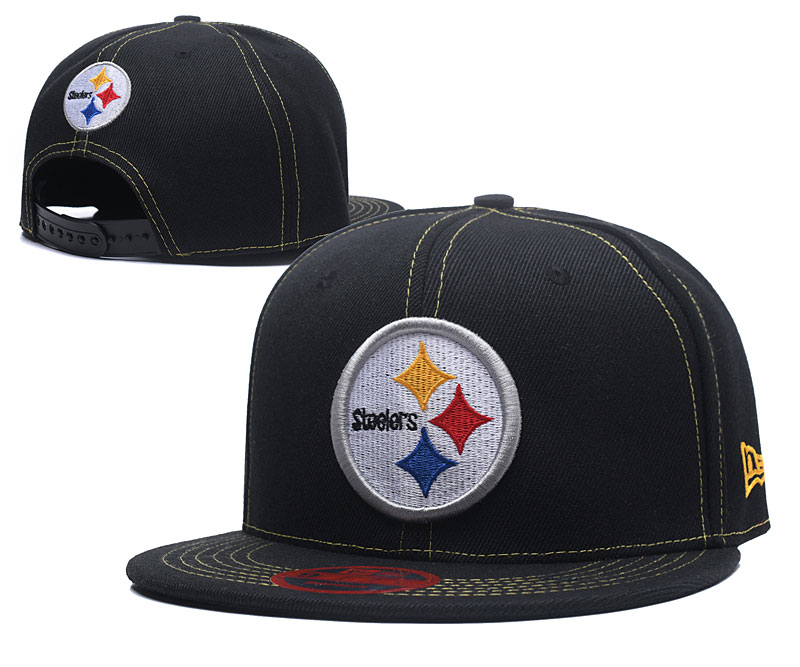 Steelers Fresh Logo Blue Cloth Adjustable Hat LT