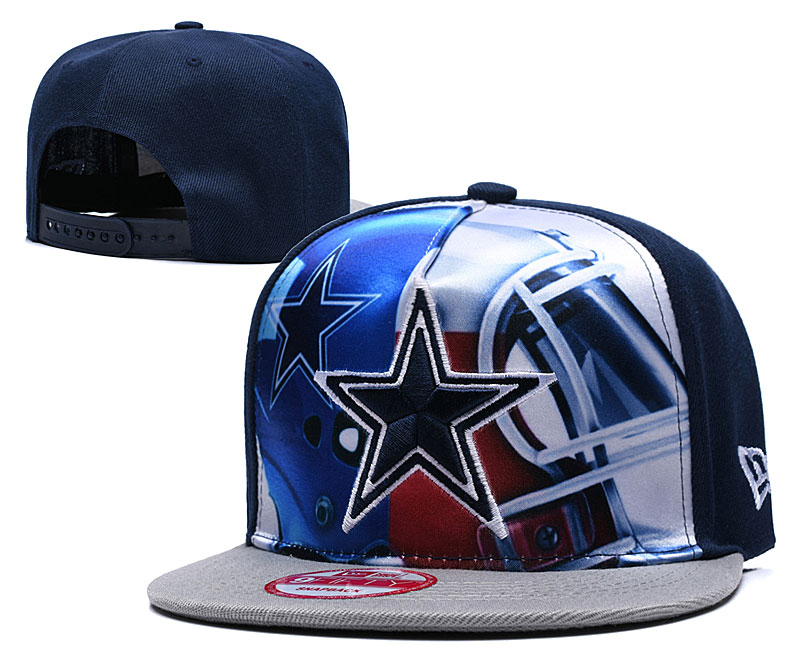 Cowboys Fresh Logo Navy Adjustable Hat TX