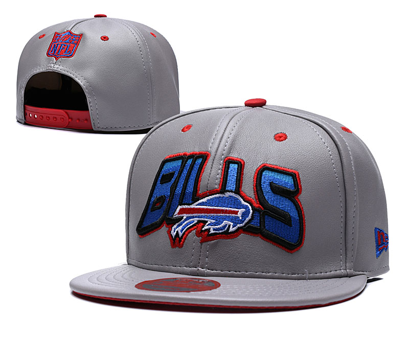 Bills Fresh Logo Gray Adjustable Hat TX
