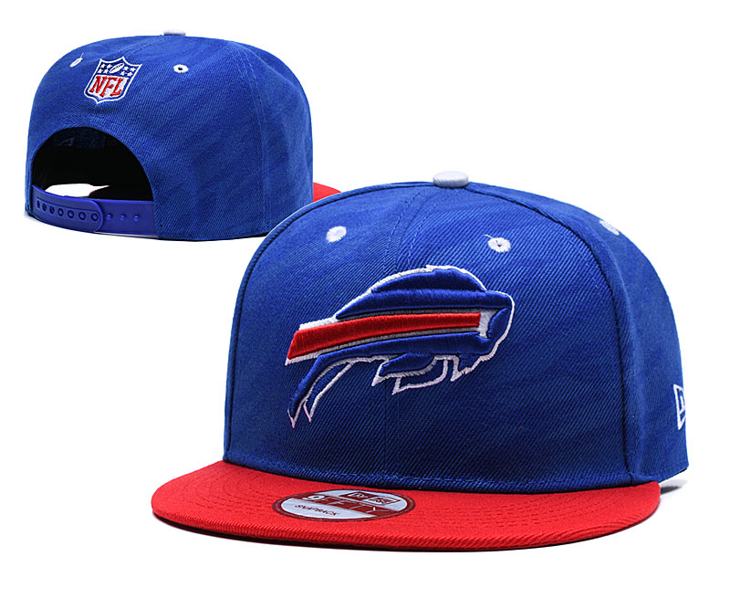 Bills Team Logo Royal Red Adjustable Hat TX