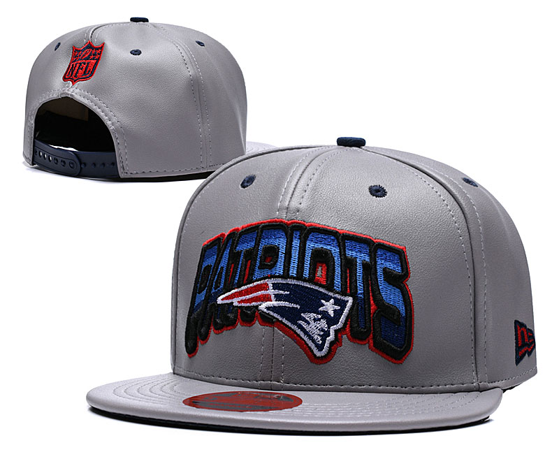 Patriots Team Logo Black Adjustable Hat TX