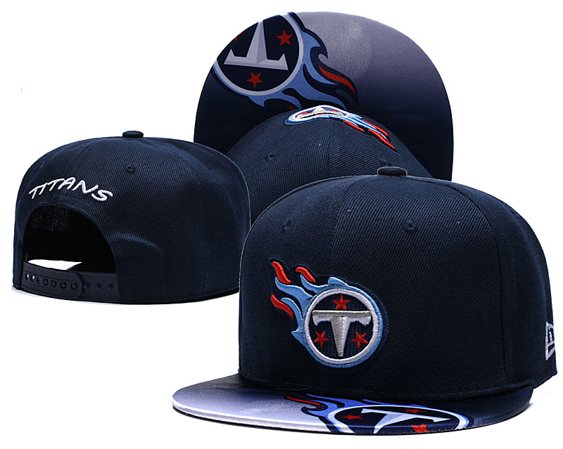 Titans Team Logo Navy Blue Adjustable Hat LT