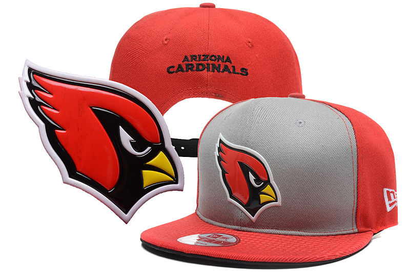 Arizona Cardinals Team Big Logo Red Adjustable Hat YD