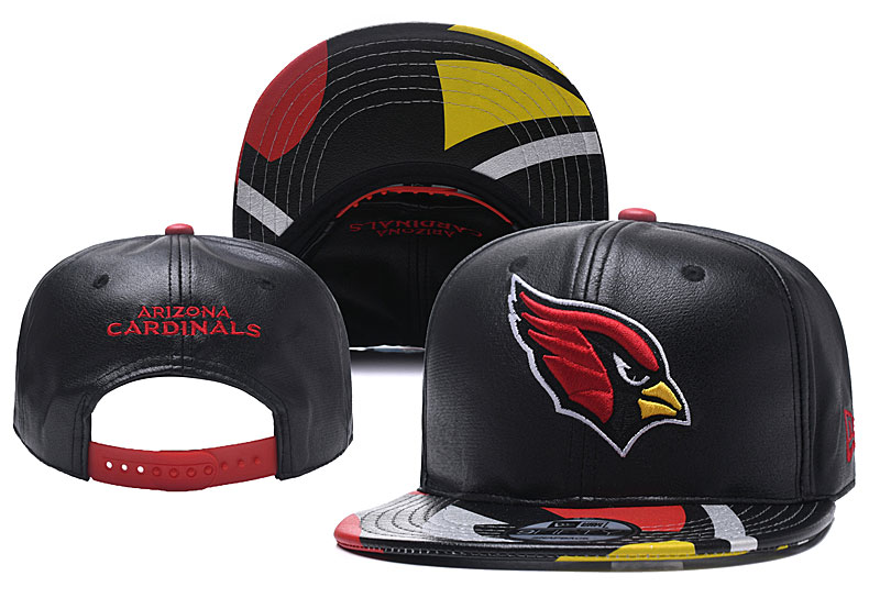 Cardinals Team Logo Black Adjustable Hat YD - Click Image to Close