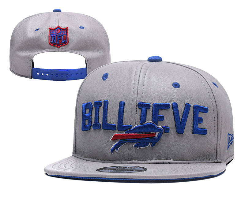 Bills Fresh Logo Gray Adjustable Hat YD