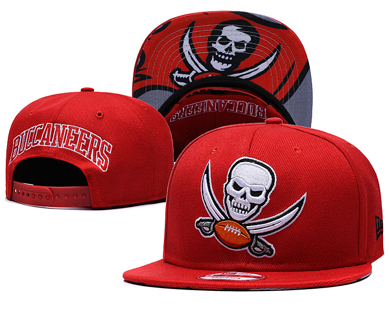 Buccaneers Team Logo All Red Adjustable Hat GS