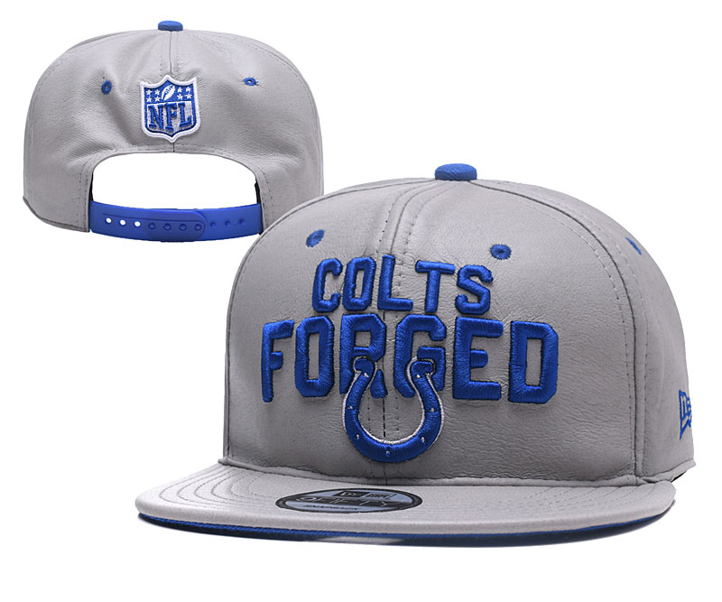 Colts Fresh Logo Gray Adjustable Hat YD