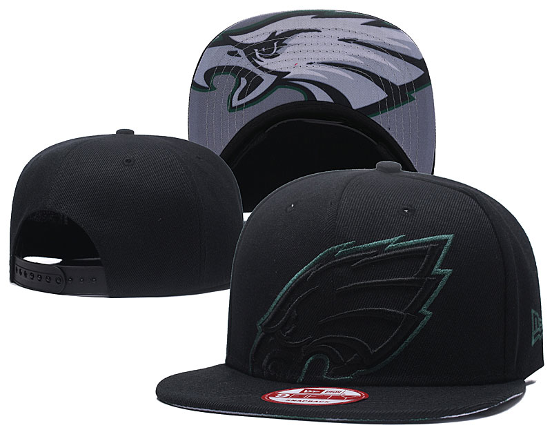 Eagles Fresh Black Adjustable Hat GS