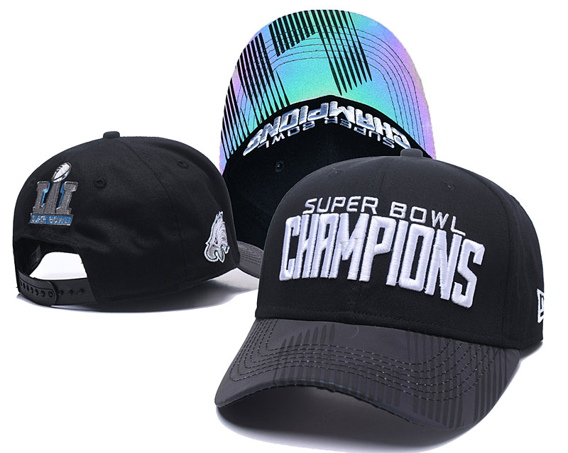 Eagles Team Super Bowl Champions Peaked Adjustable Hat GS
