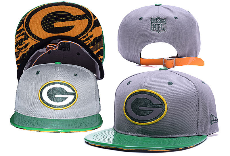 Packers Team Logo Gray Adjustable Hat YD