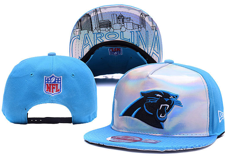 Panthers Fresh Logo Light Blue Adjustable Hat YD