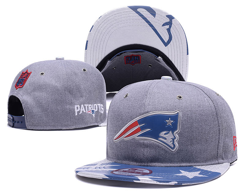 Patriots Fresh Logo Gray Adjustable Hat YD