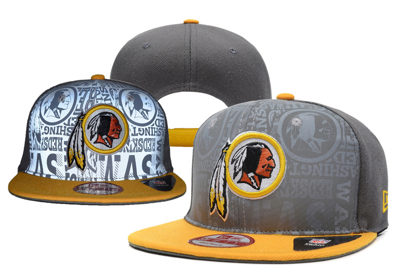 Redskins Team Logo Gray Adjustable Hat YD