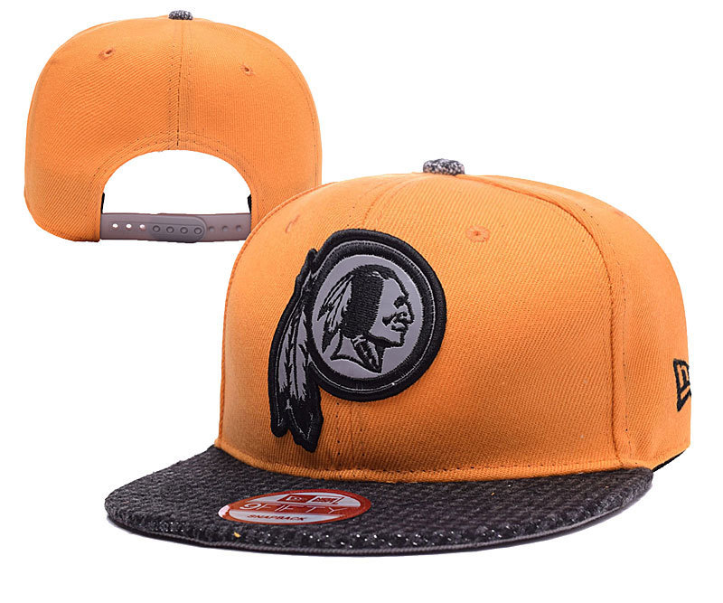 Redskins Team Logo Yellow Adjustable Hat YD