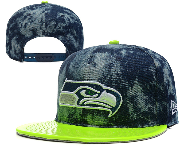 Seahawks Fresh Logo Green Adjustable Hat YD