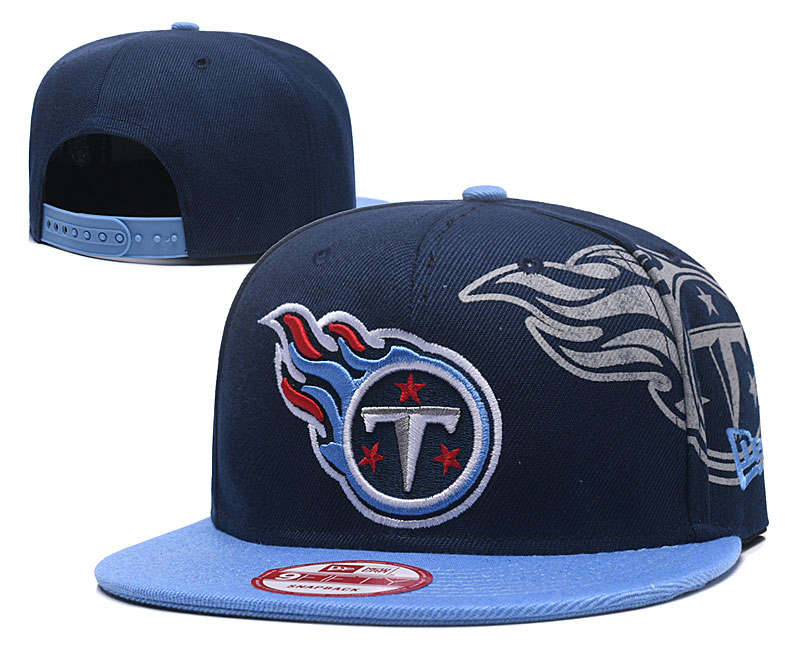 Titans Team Logo Navy Blue Adjustable Hat GS