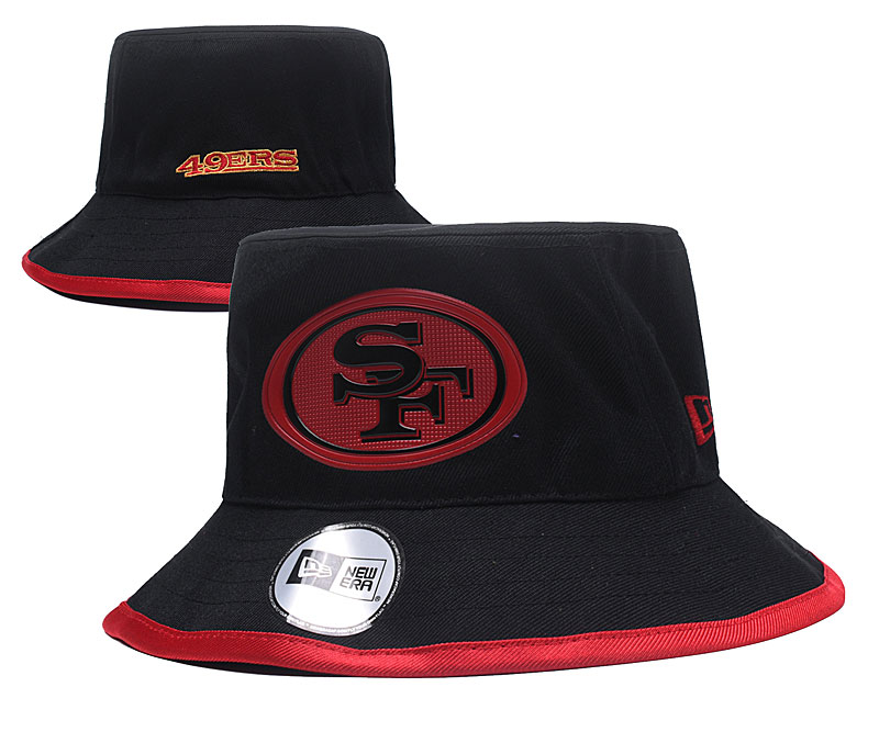 49ers Team Black Wide Brim Hat YD