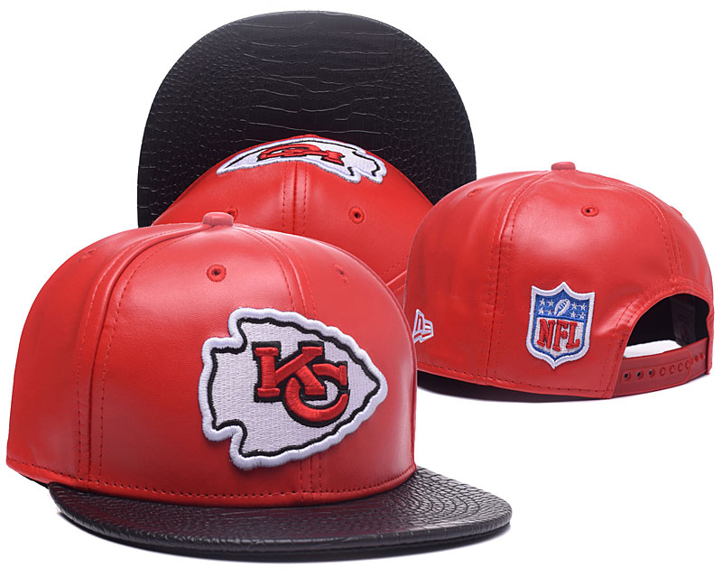 Chiefs Team Logo Red Adjustable Hat GS