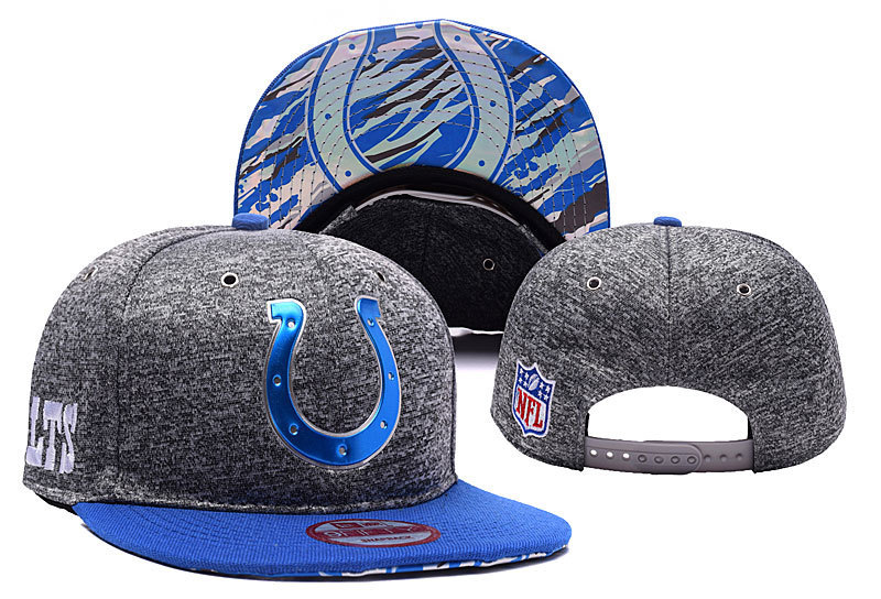 Colts Team Logo Stone Gray Adjustable Hat YD