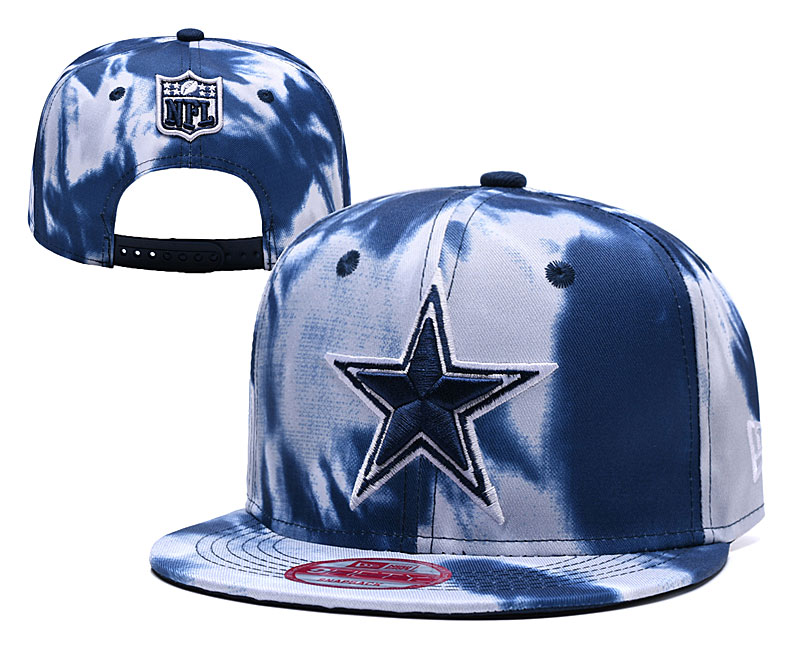 Cowboys Fresh Logo Ash Navy Adjustable Hat YD