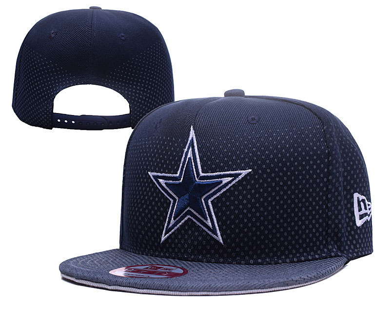 Cowboys Fresh Logo Navy Adjustable Hat YD