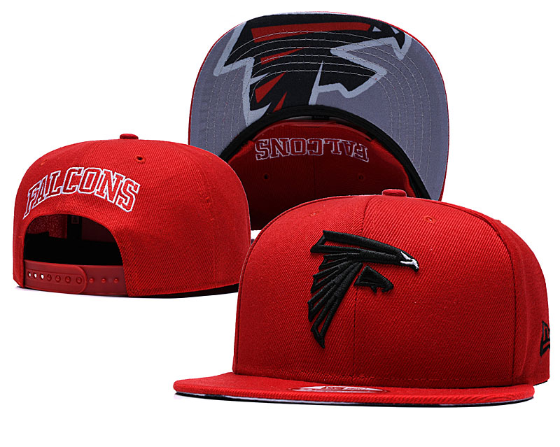 Falcons Fresh Logo Red Adjustable Hat GS