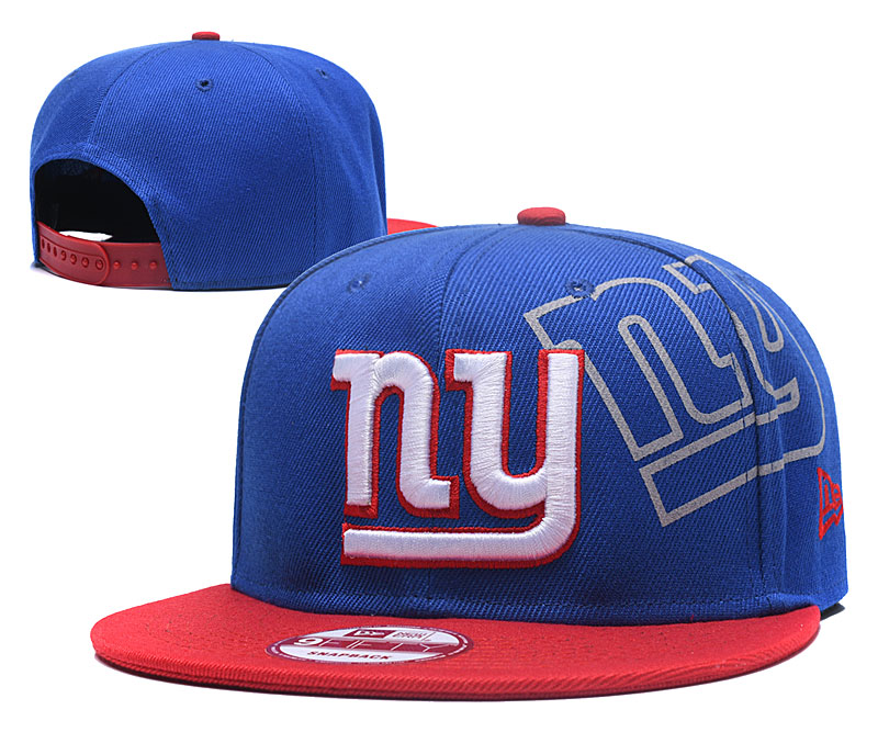 Giants Team Logo Royal Adjustable Hat GS
