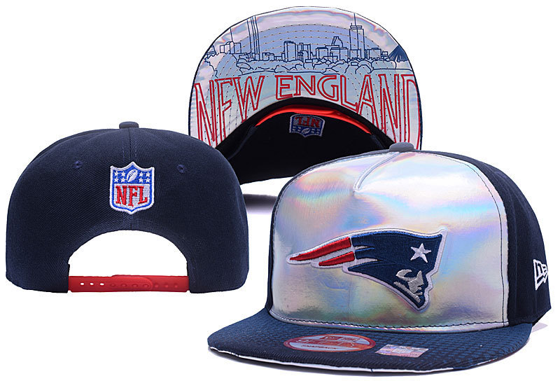 Patriots Team Logo Glitter Navy Adjustable Hat YD