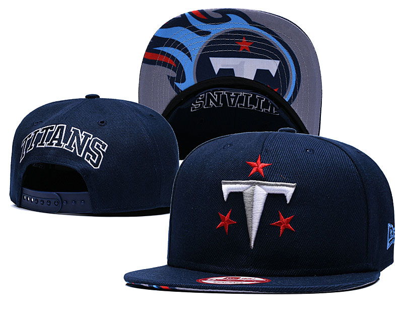 Titans Fresh Logo Navy Adjustable Hat GS