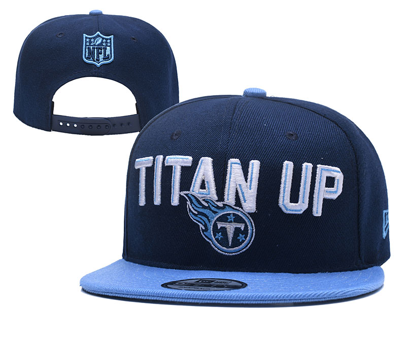 Titans Fresh Logo Navy Adjustable Hat YD