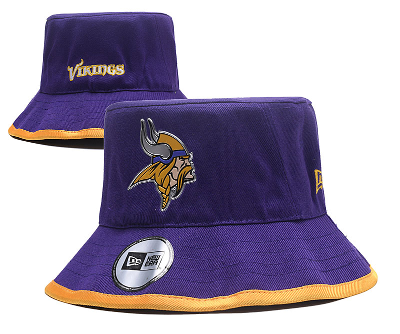 Vikings Team Purple Wide Brim Hat YD