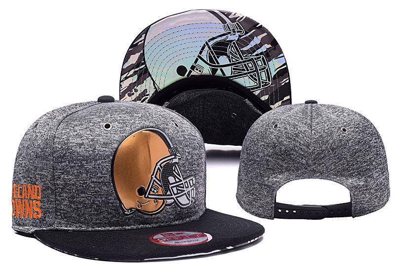 Browns Fresh Logo Stone Gray Hat YD - Click Image to Close