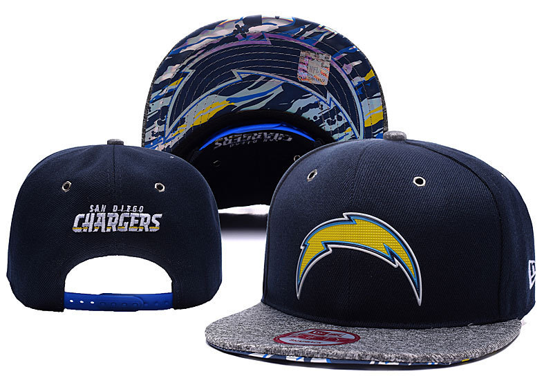 Chargers Team Logo Navy Adjustable Hat YD