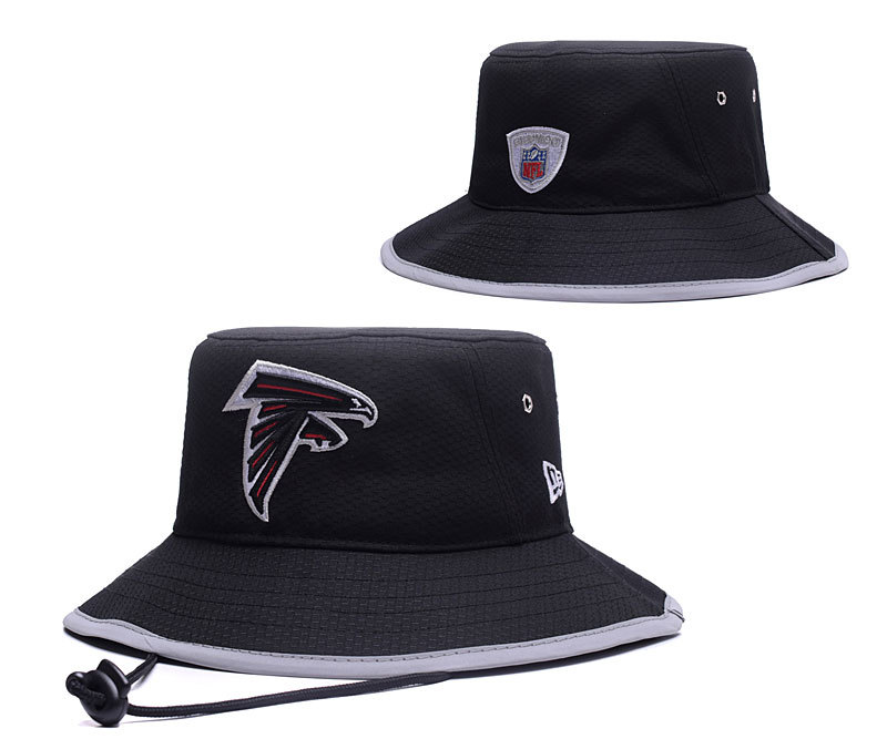 Falcons Fresh Logo Black Wide Brim Hat YD