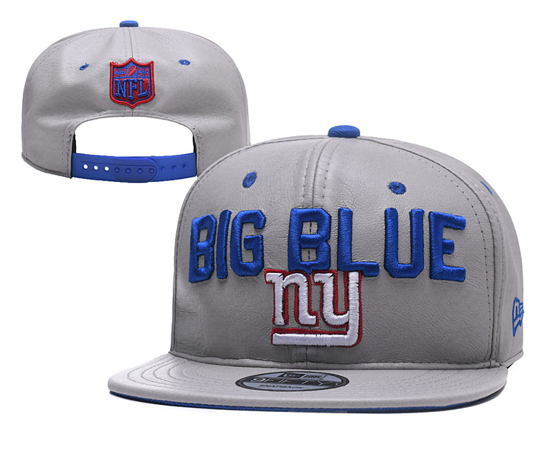 New York Giants Team Logo Big Blue NY Adjustable Hat YD