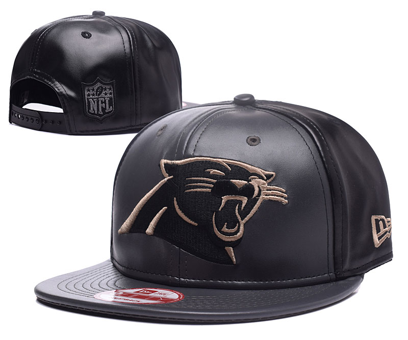 Panthers Fresh Logo All Black Adjustable Hat GS