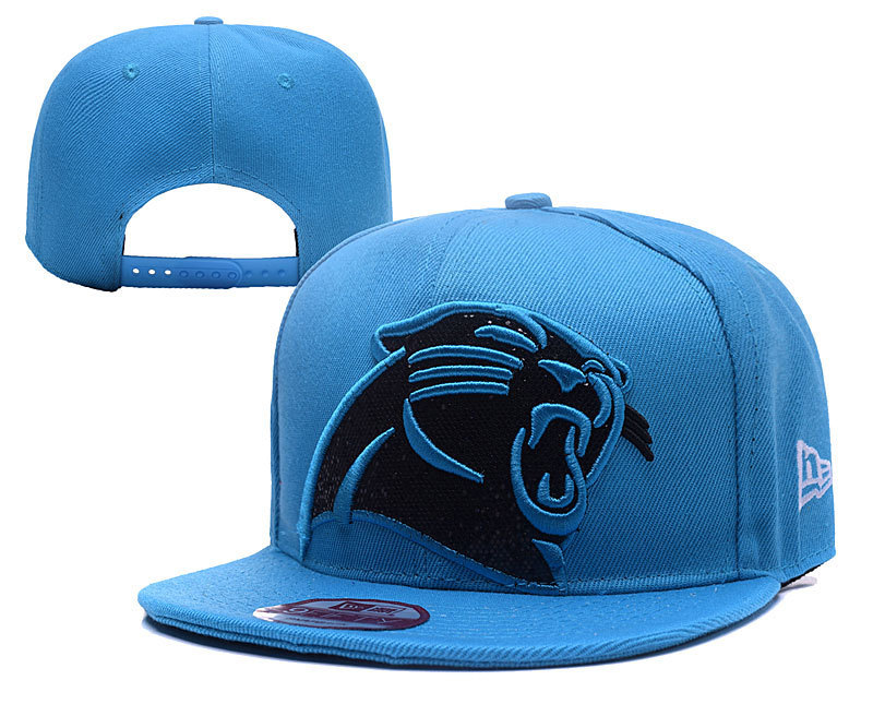 Panthers Team Logo Blue Adjustable Hat YD