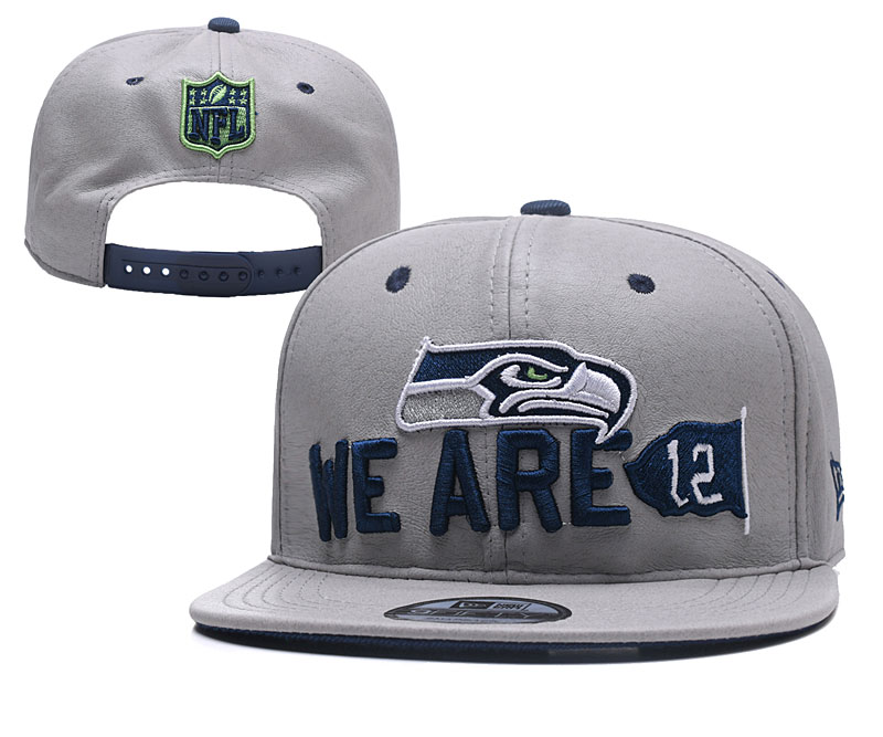 Seahawks Team Logo We Are 12 Adjustable Hat YD